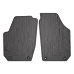 Πατάκια λαστιχένια για  Skoda Fabia 1st row 2006-2014 2τμχ